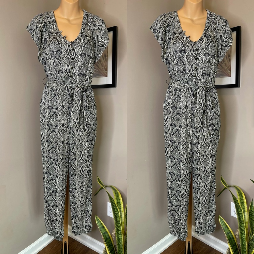 Anthropologie Zadie Satin Jumpsuit - Picture 4 of 7